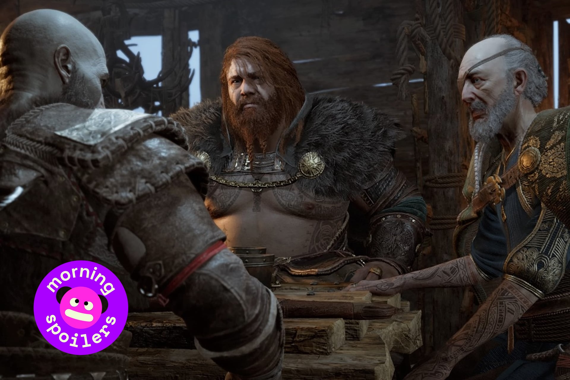 Ms 0130 God Of War Kratos Thor Odin