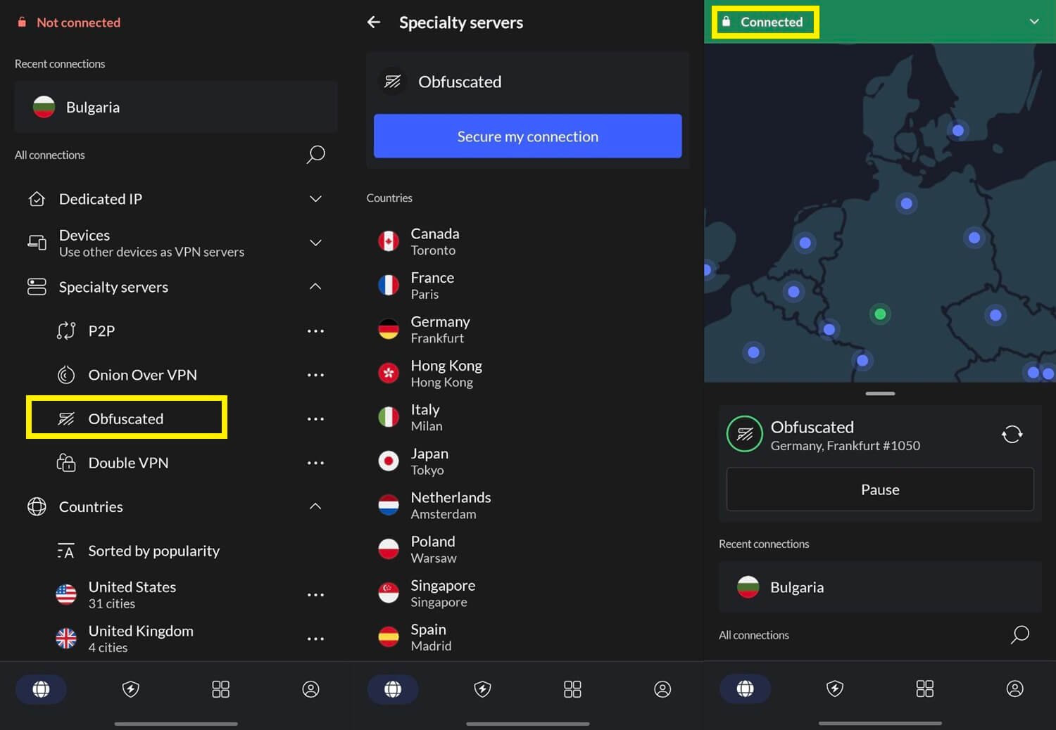 Nordvpn Obfuscated Servers Android