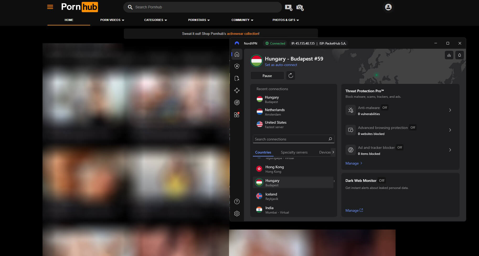 Nordvpn Pornhub Unblock Update