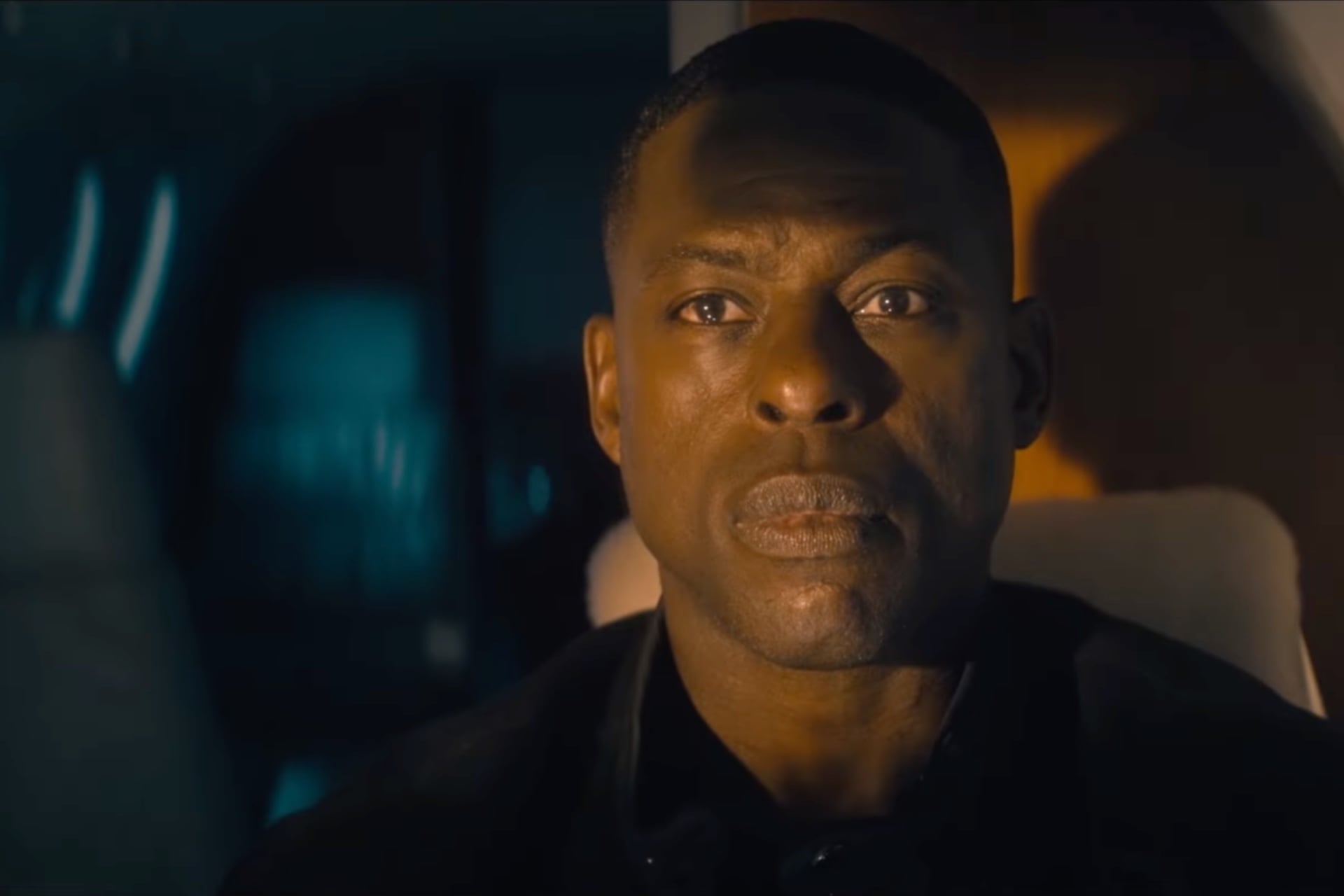 Xavier (Sterling K. Brown) takes flight in 'Paradise' season two.