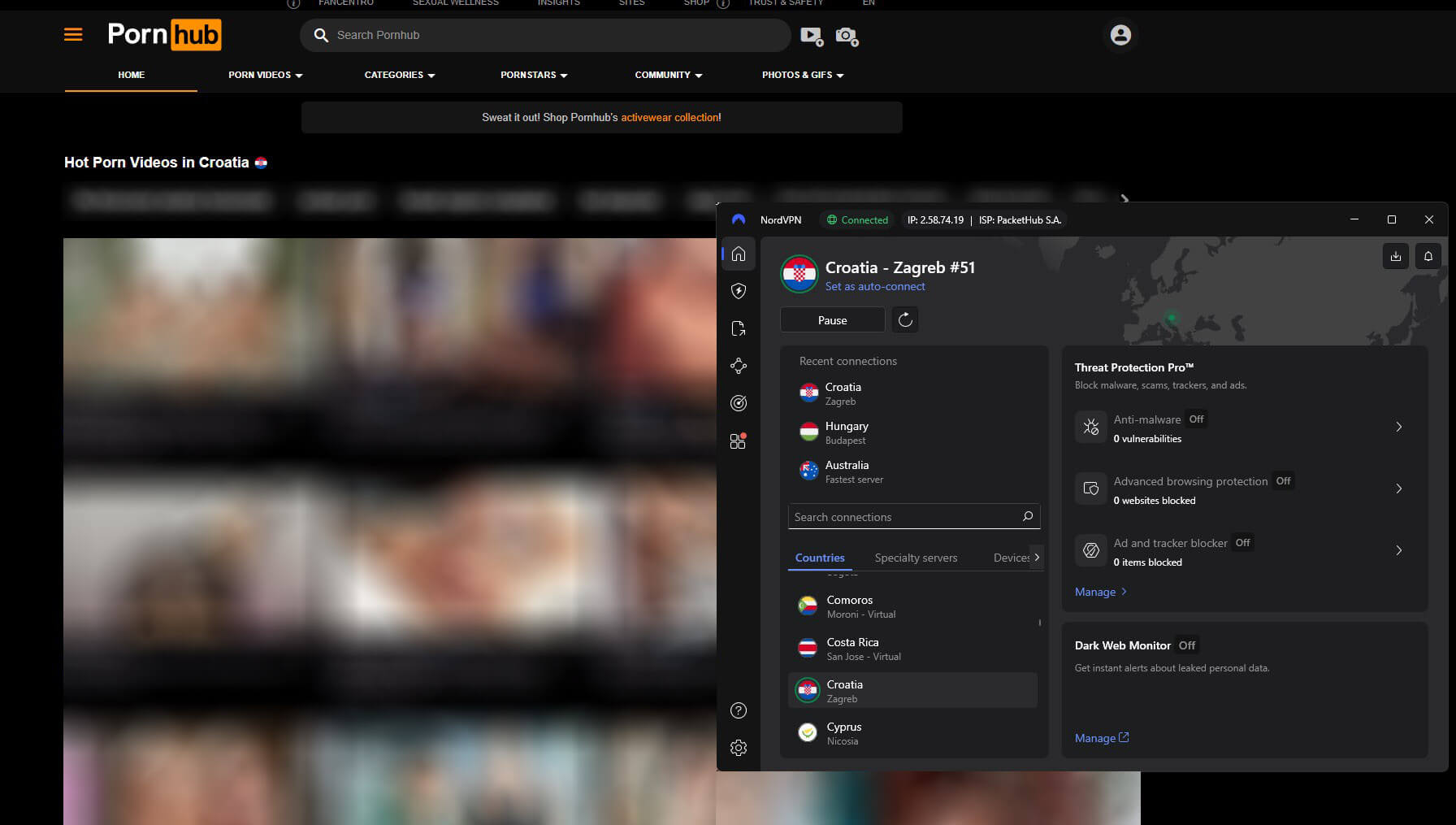 Pornhub Unblock Nordvpn