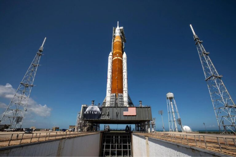 Watch Live as NASA’s Artemis 2 Moon Rocket Rolls Out to the Launch Pad