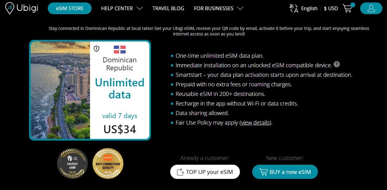 Ubigi Dominican Republic