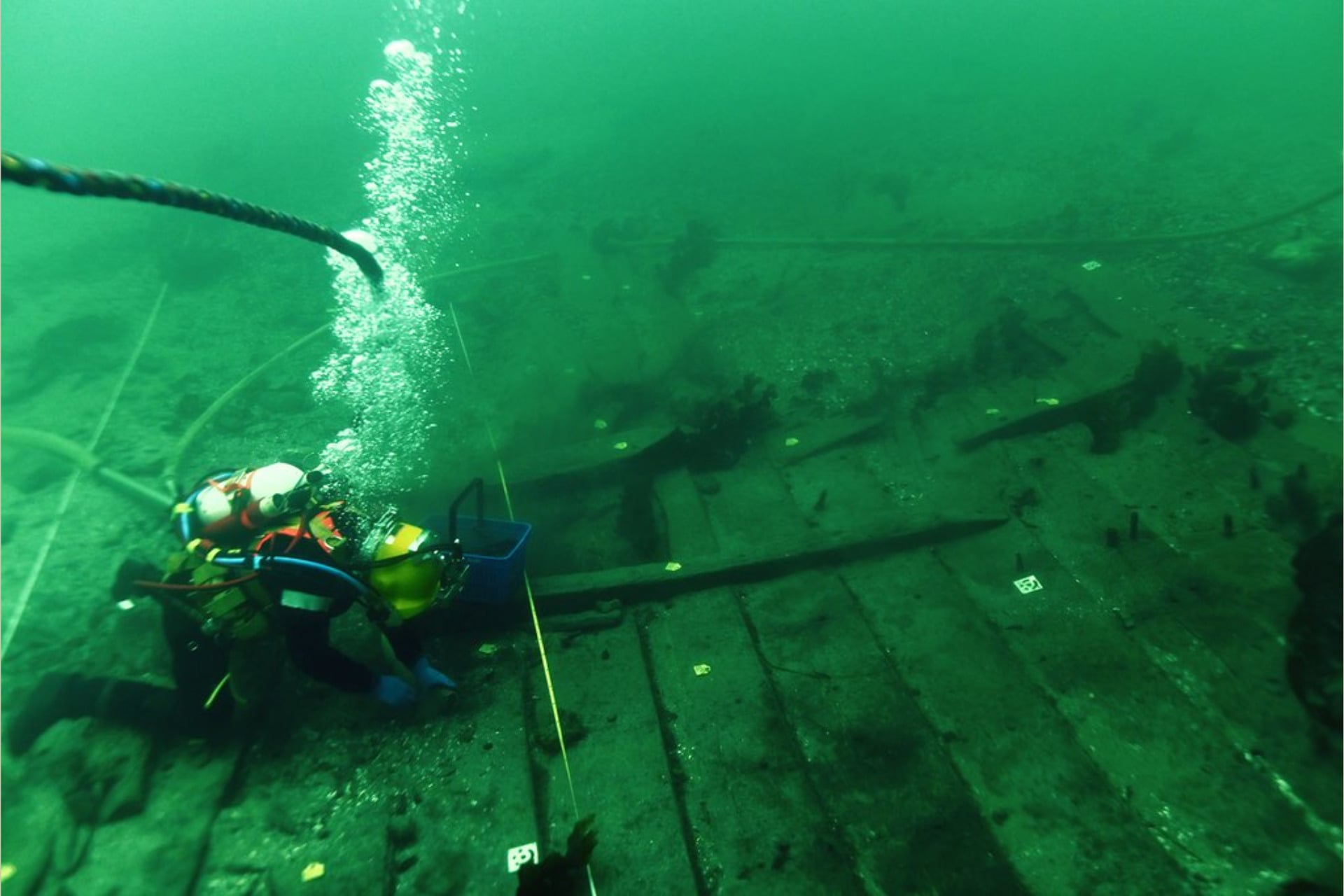 Archaeologists found a medieval shipwreck in Denmark.