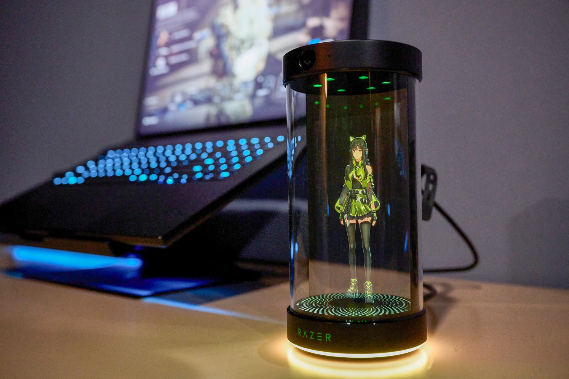 Razer's Project Ava is a hologram that uses the LLM Grok as your AI companion. Razer doesn't seem to think you'll fall in love.