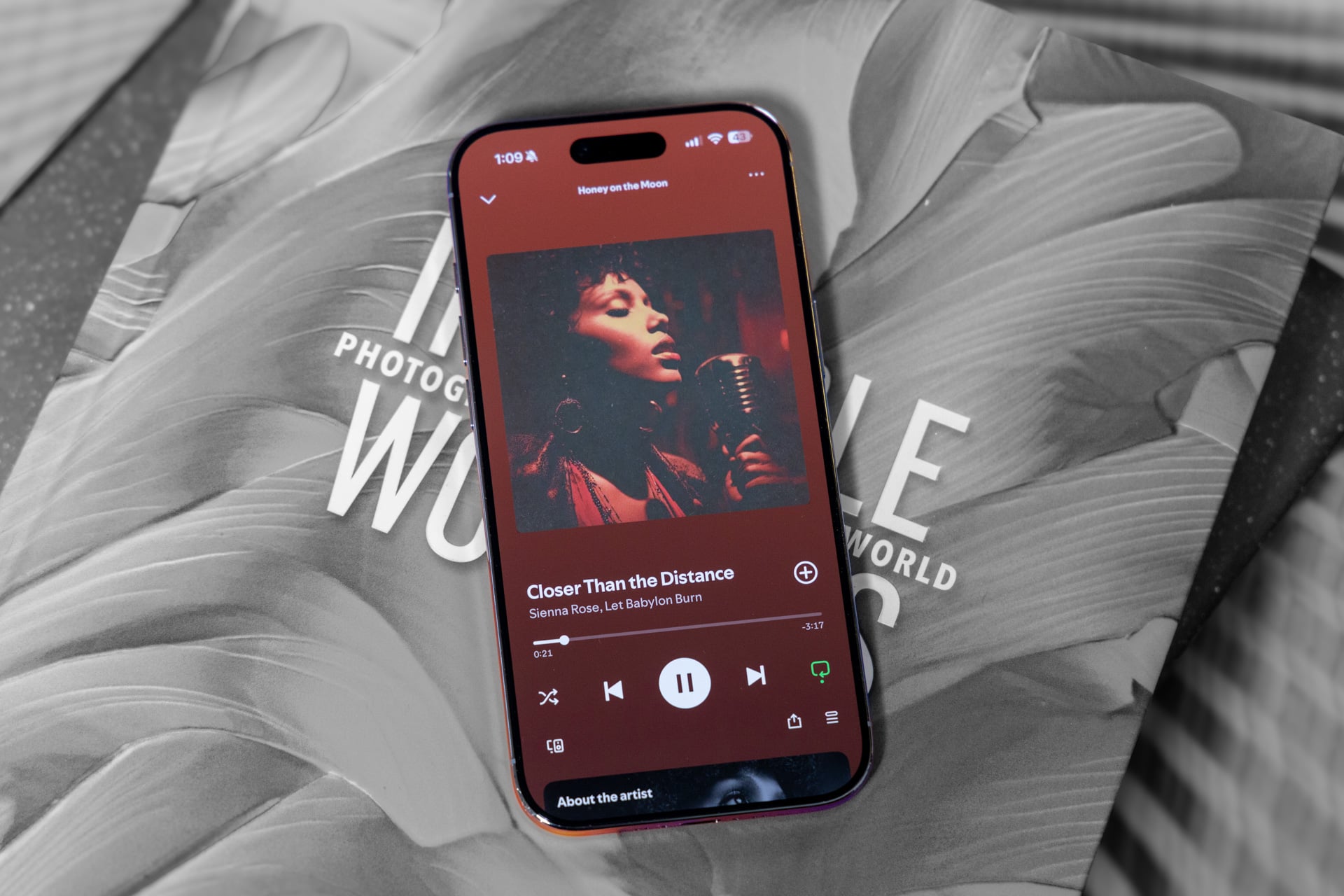 Sienna Rose is an AI-generated musician currently topping Spotify charts.