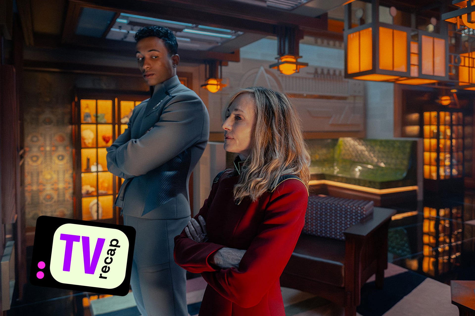 Star Trek Starfleet Academy Premiere Recap Holly Hunter