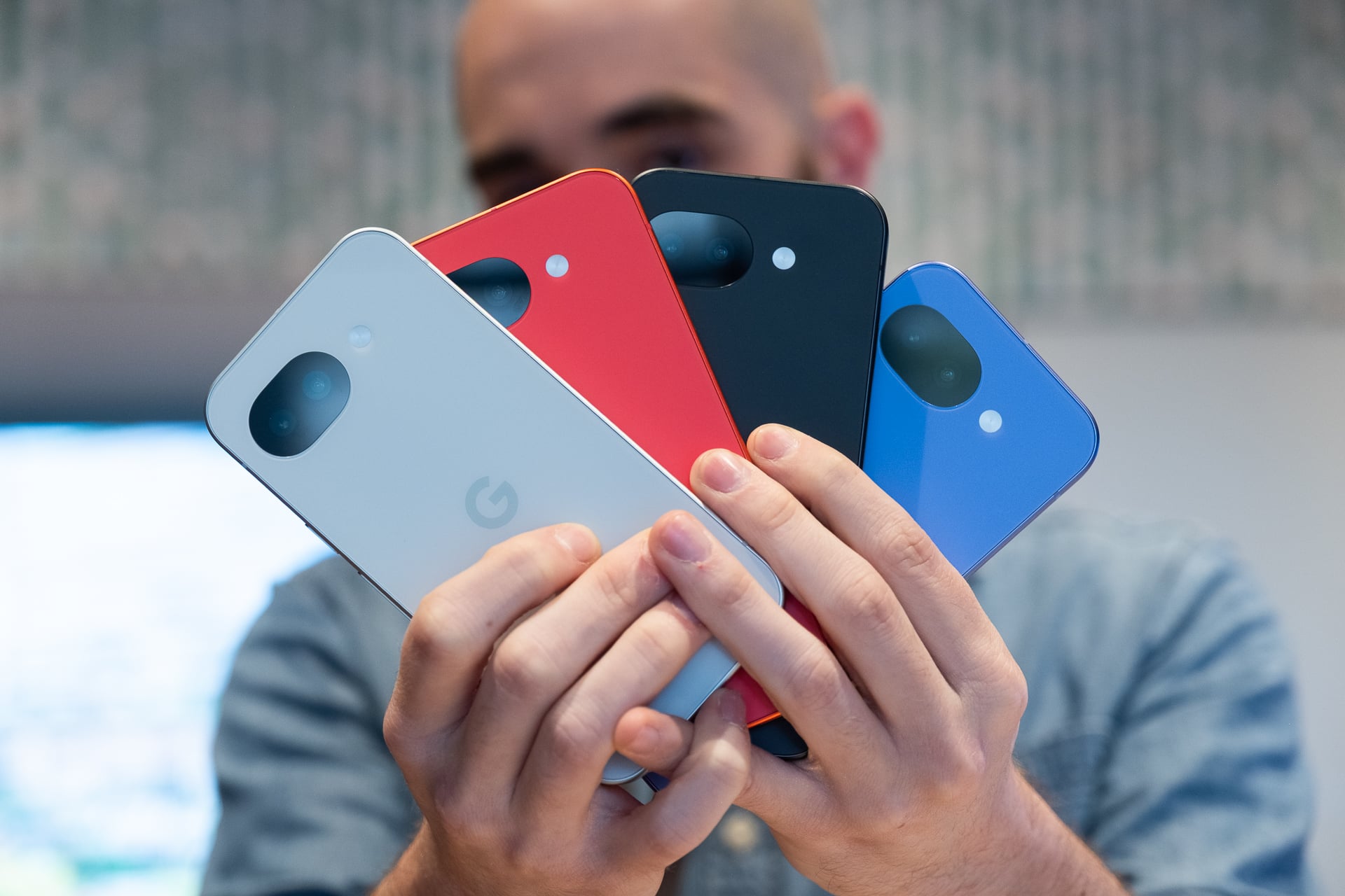 Google Pixel 10a showcasing its environmental design