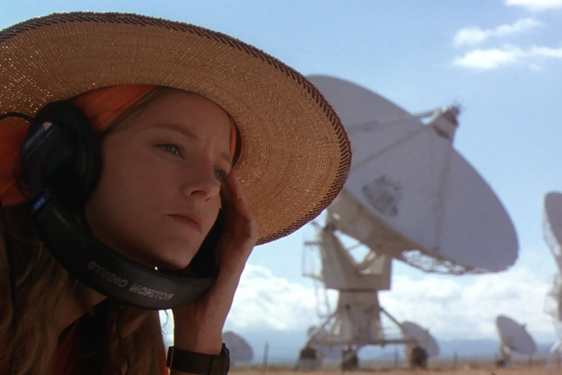 Jodie Foster as Ellie Arroway in 'Contact.'