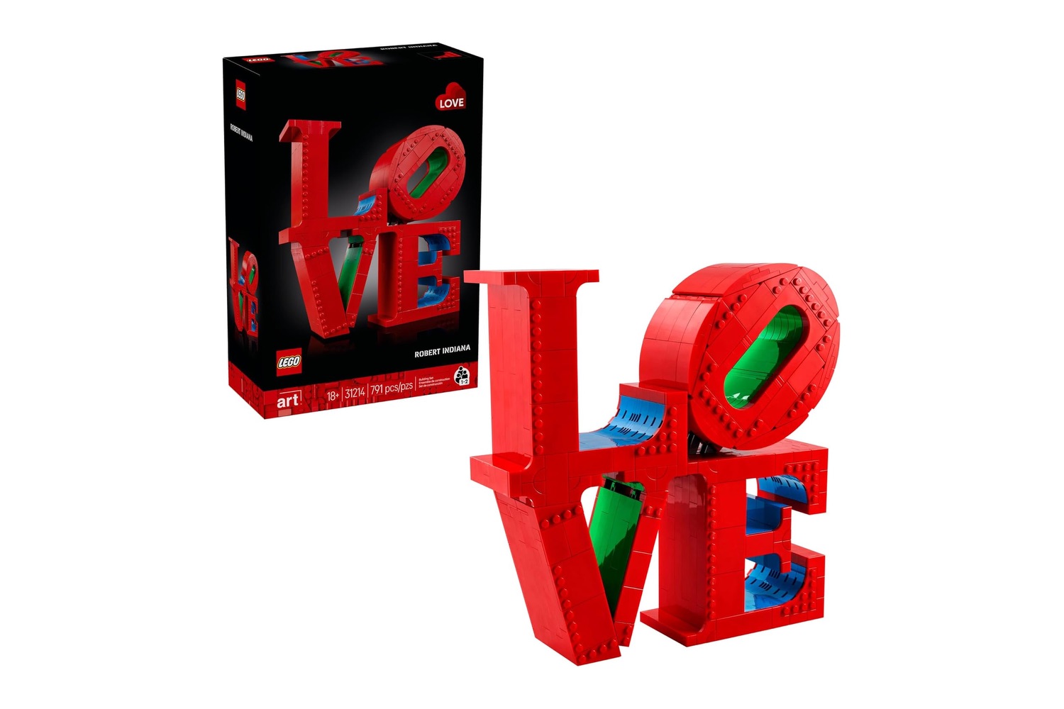Lego Art Love Collectible Building Set