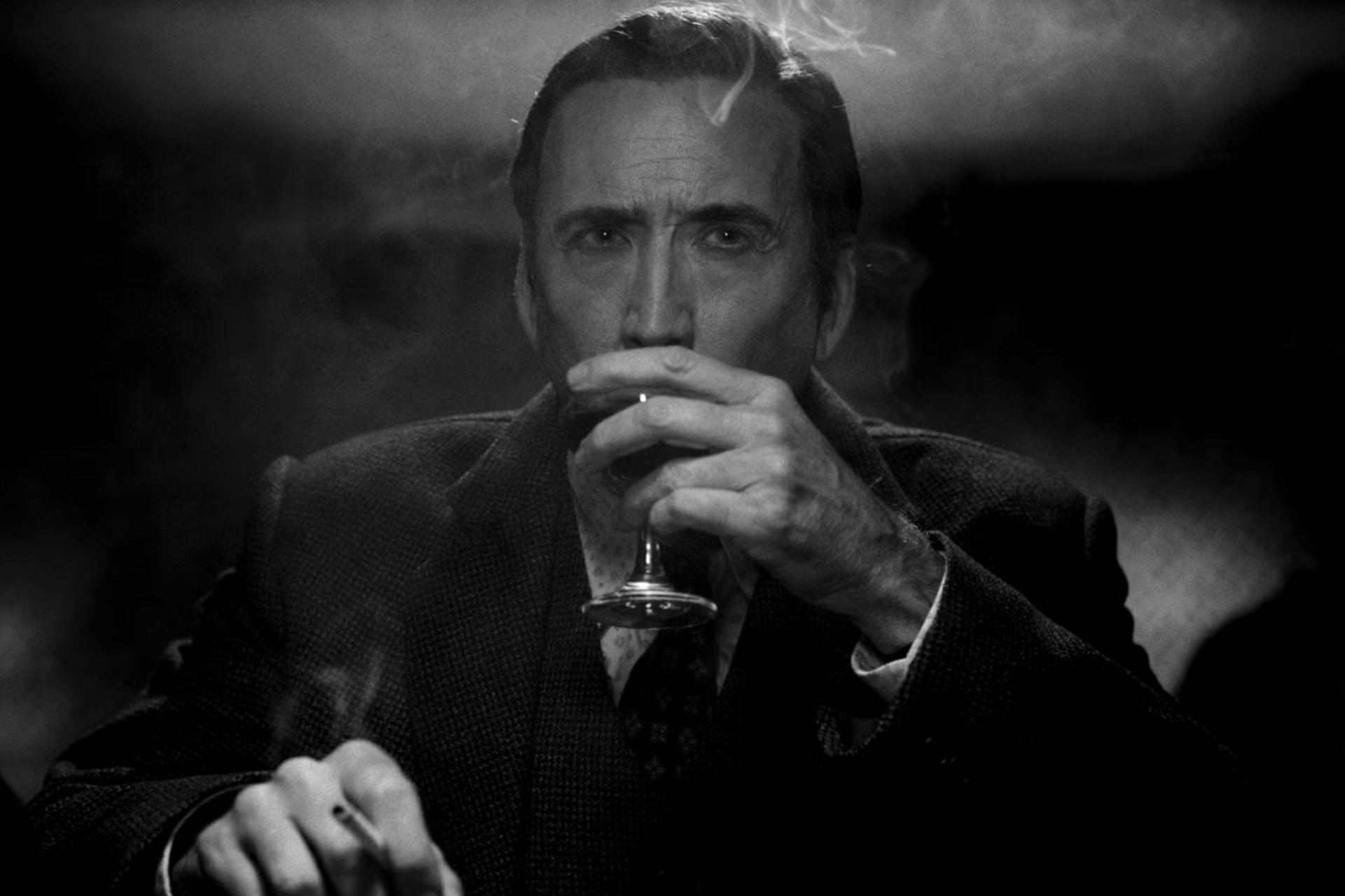 Nicolas Cage in Spider-Noir.