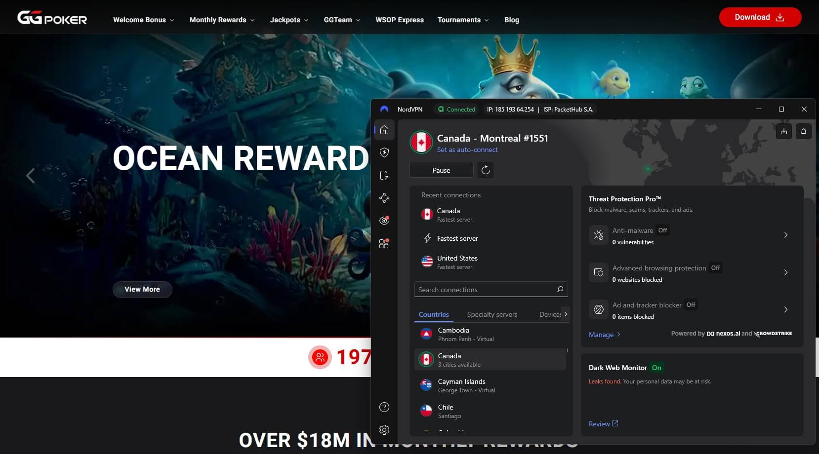 Nordvpn Ggpoker Unblocking
