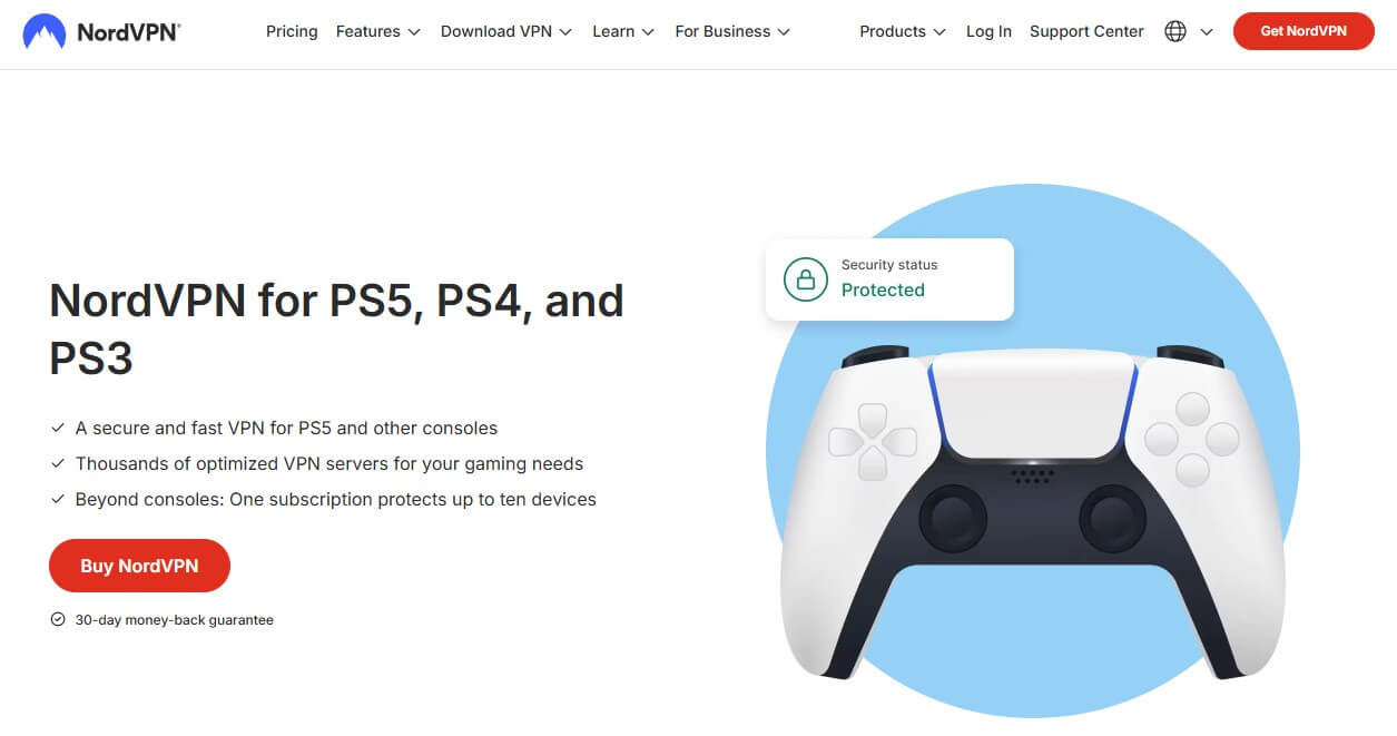Nordvpn Ps5