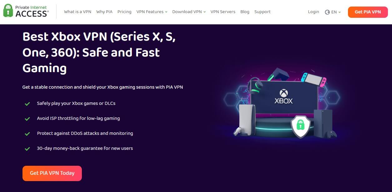 Pia Vpn Xbox