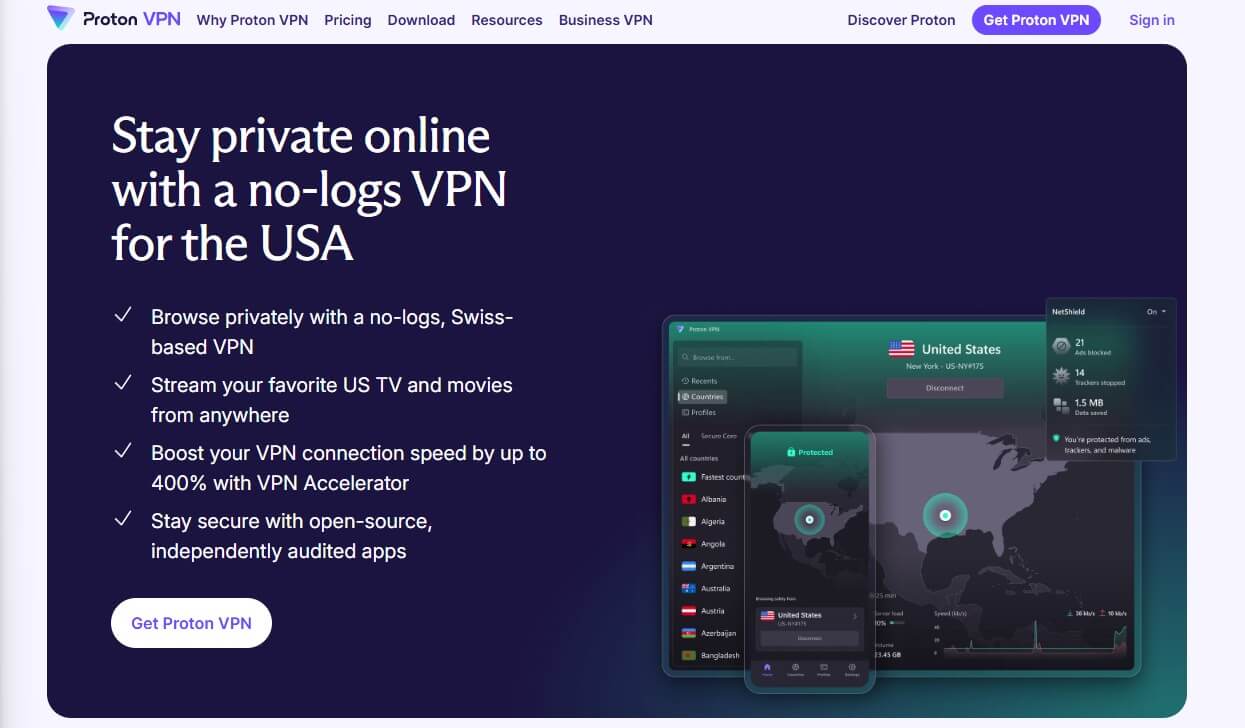 Proton Vpn Usa