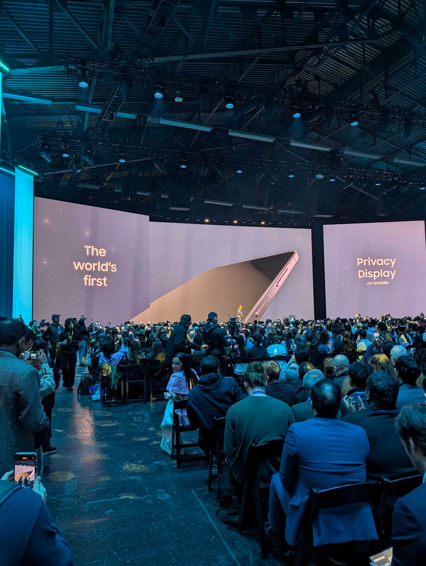 Samsung Galaxy Unpacked Privacy Display