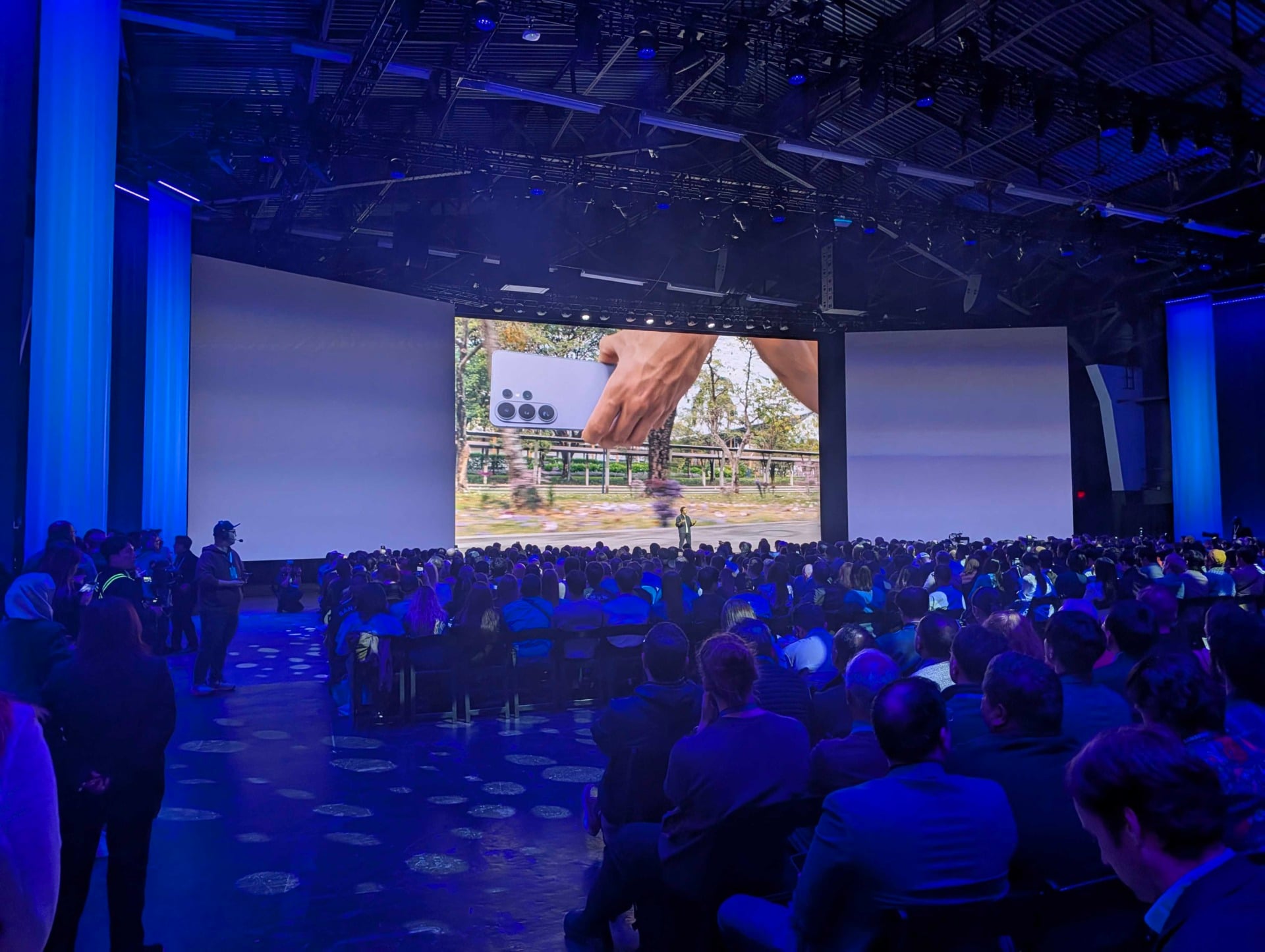 Samsung Unpacked Video Shooting