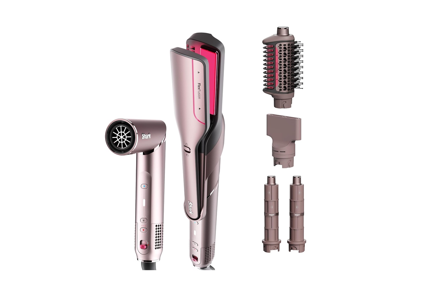 Shark Flexfusion Hair Straightener & Powerful Hair Dryer