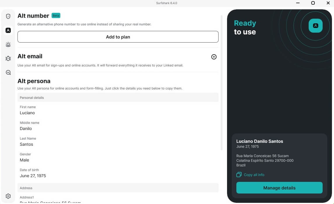 Surfshark Alternative Id