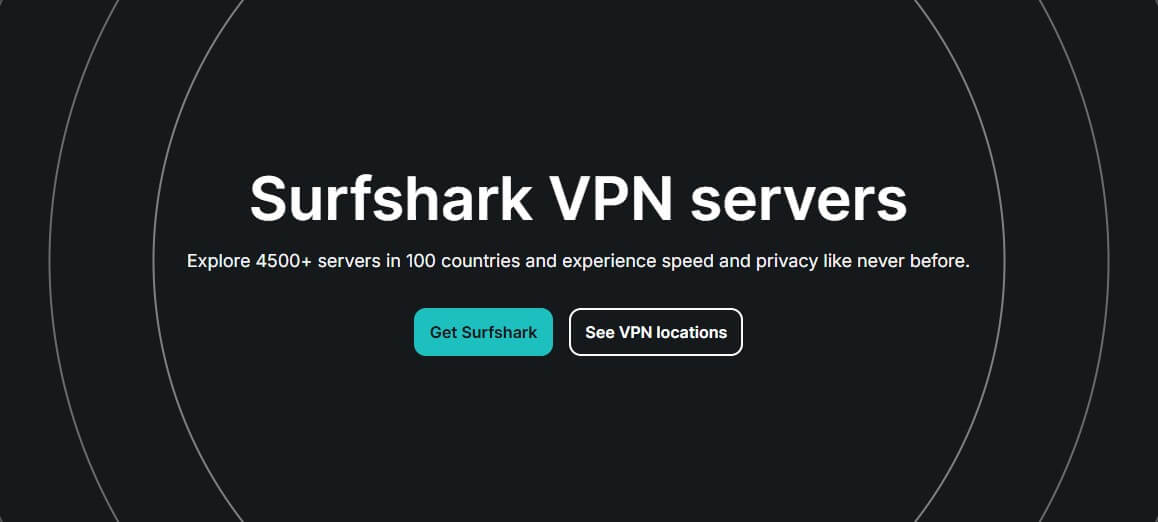 Surfshark Servers