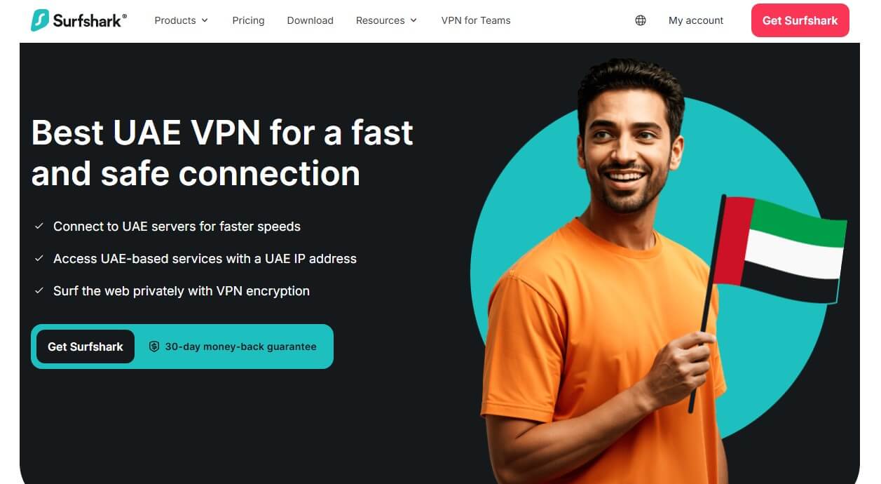 Surfshark Uae