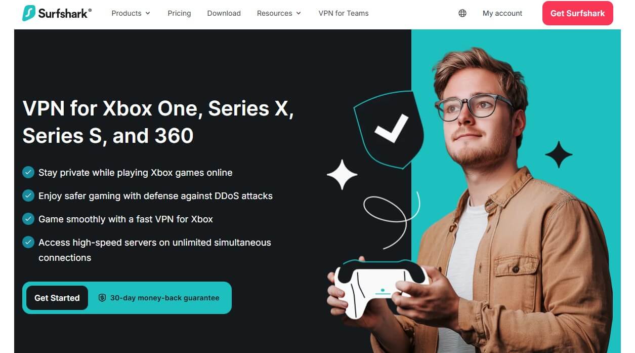 Surfshark Xbox