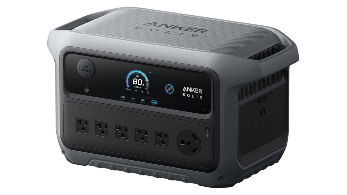 Anker Goes All-In on Portable Power Stations With Nearly 50% Off the Newly  Released SOLIX C2000 Gen 2 (2,400W, 4,000W Peak)