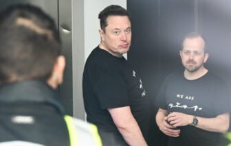 Tesla Boss Musk Visits Factory After Attack