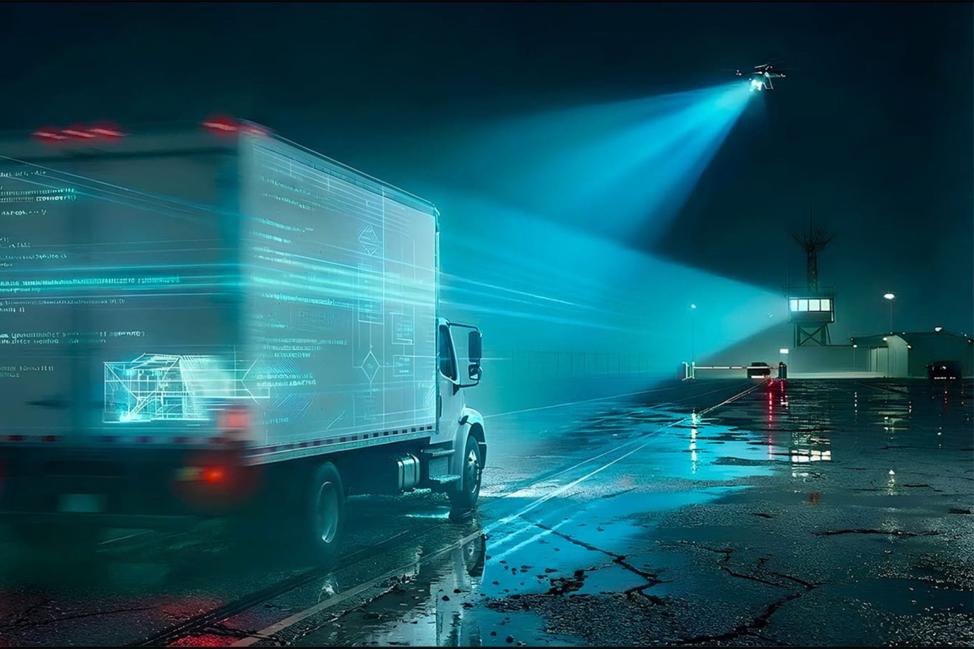 A graphic depiction of how a long-distance X-ray vision device may work in real-life settings.