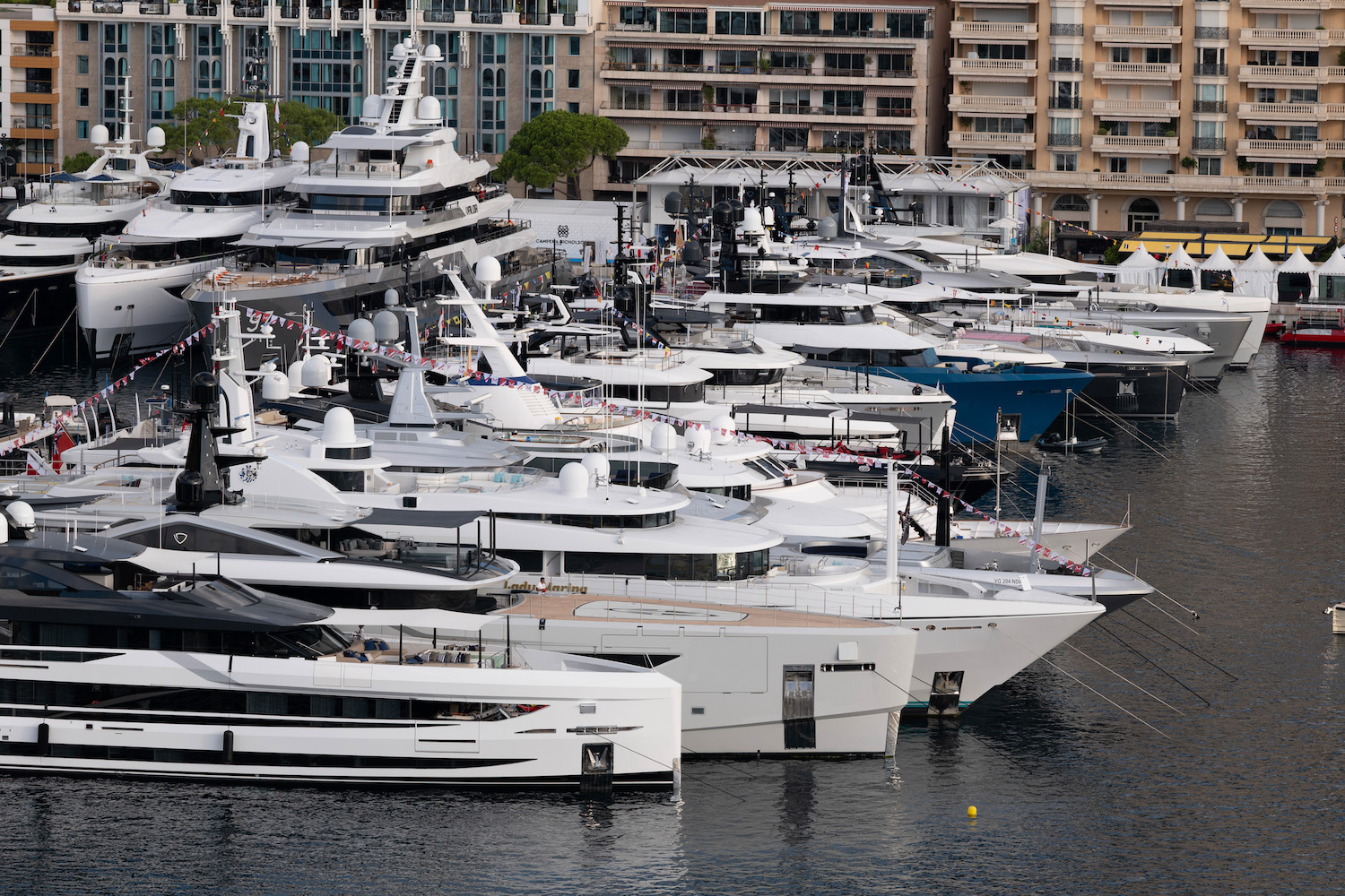 Some Superyachts in Monaco
