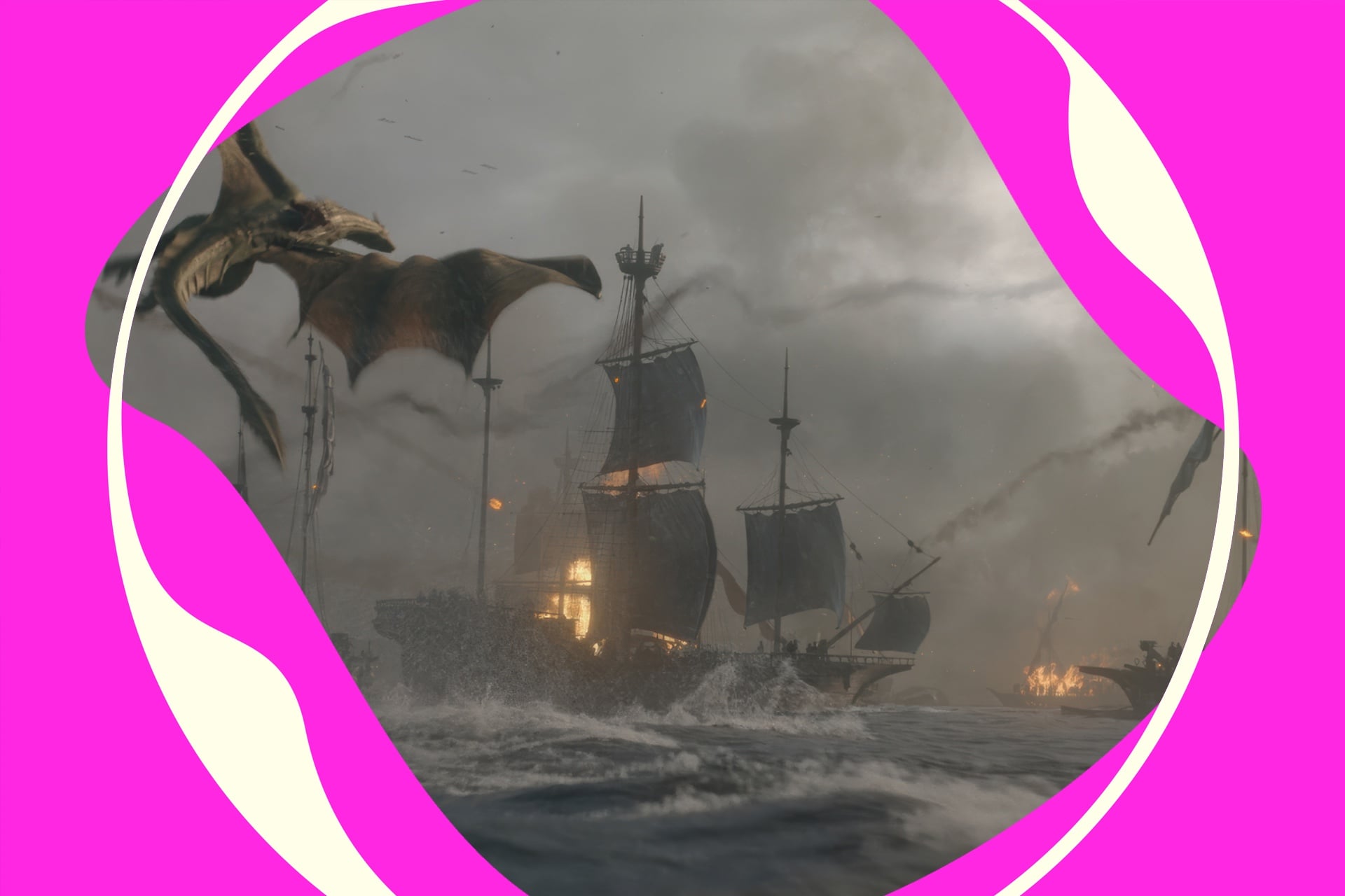 A scene from 'House of the Dragon' season three.