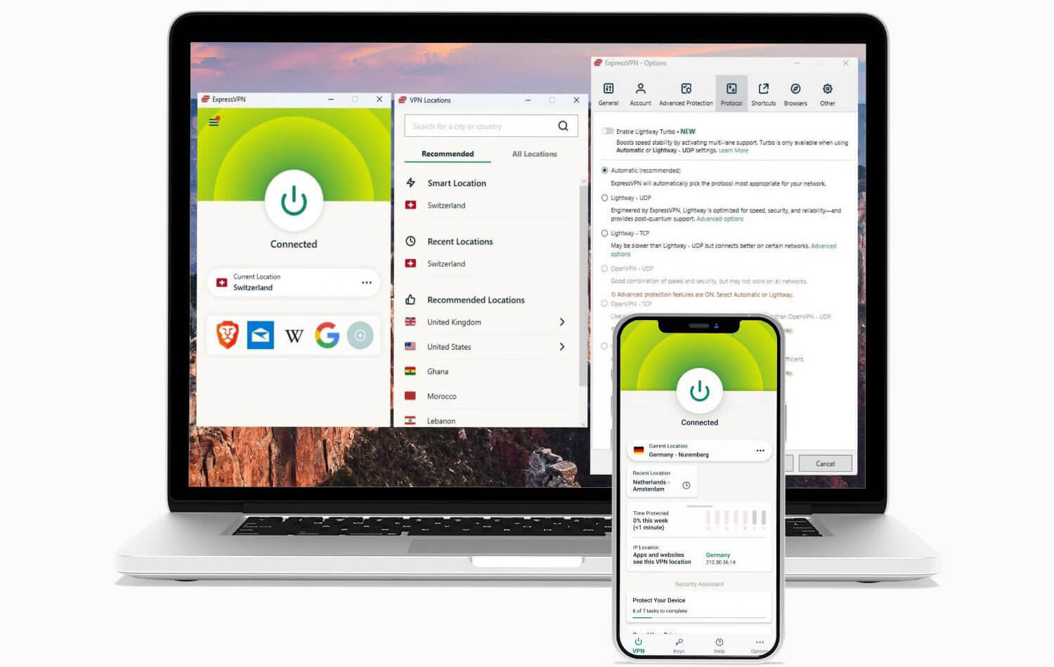 ExpressVPN apps - top rated VPN for speed
