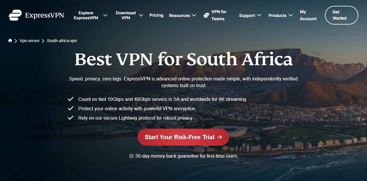 Expressvpn South Africa