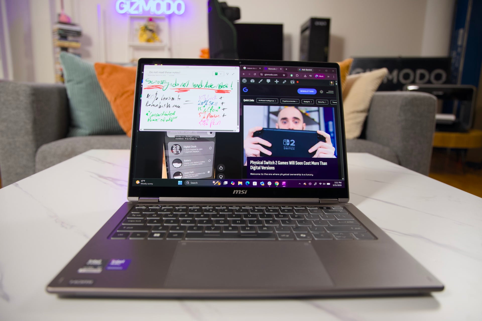 Msi Prestige 14 Flip Ai 11