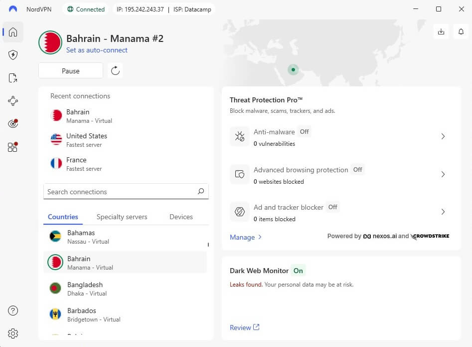 Nordvpn Bahrain Ip App