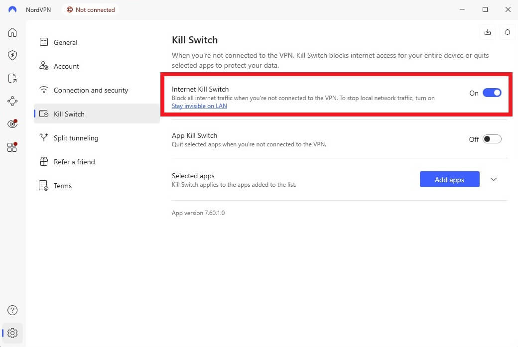 Nordvpn Kill Switch