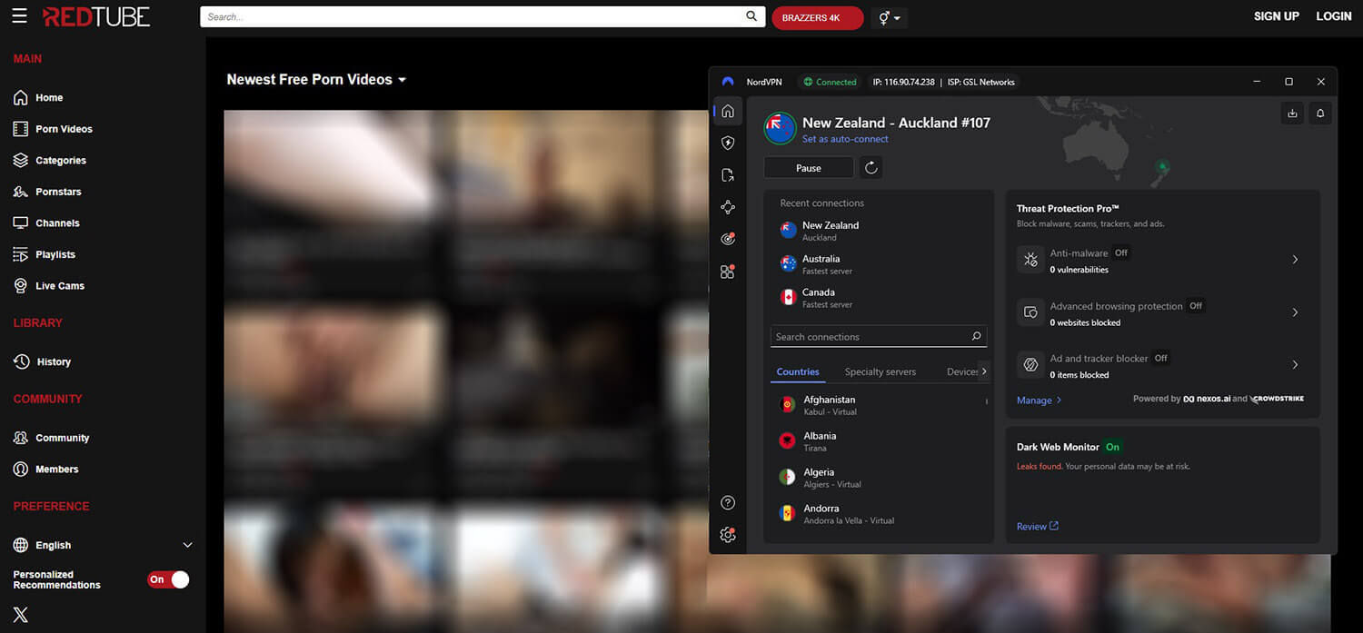 Nordvpn Redtube Australia