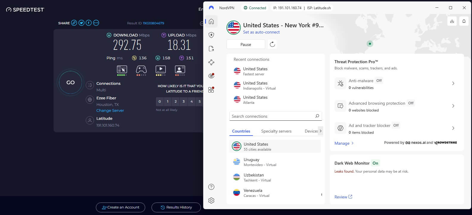 Nordvpn Speed Test Us