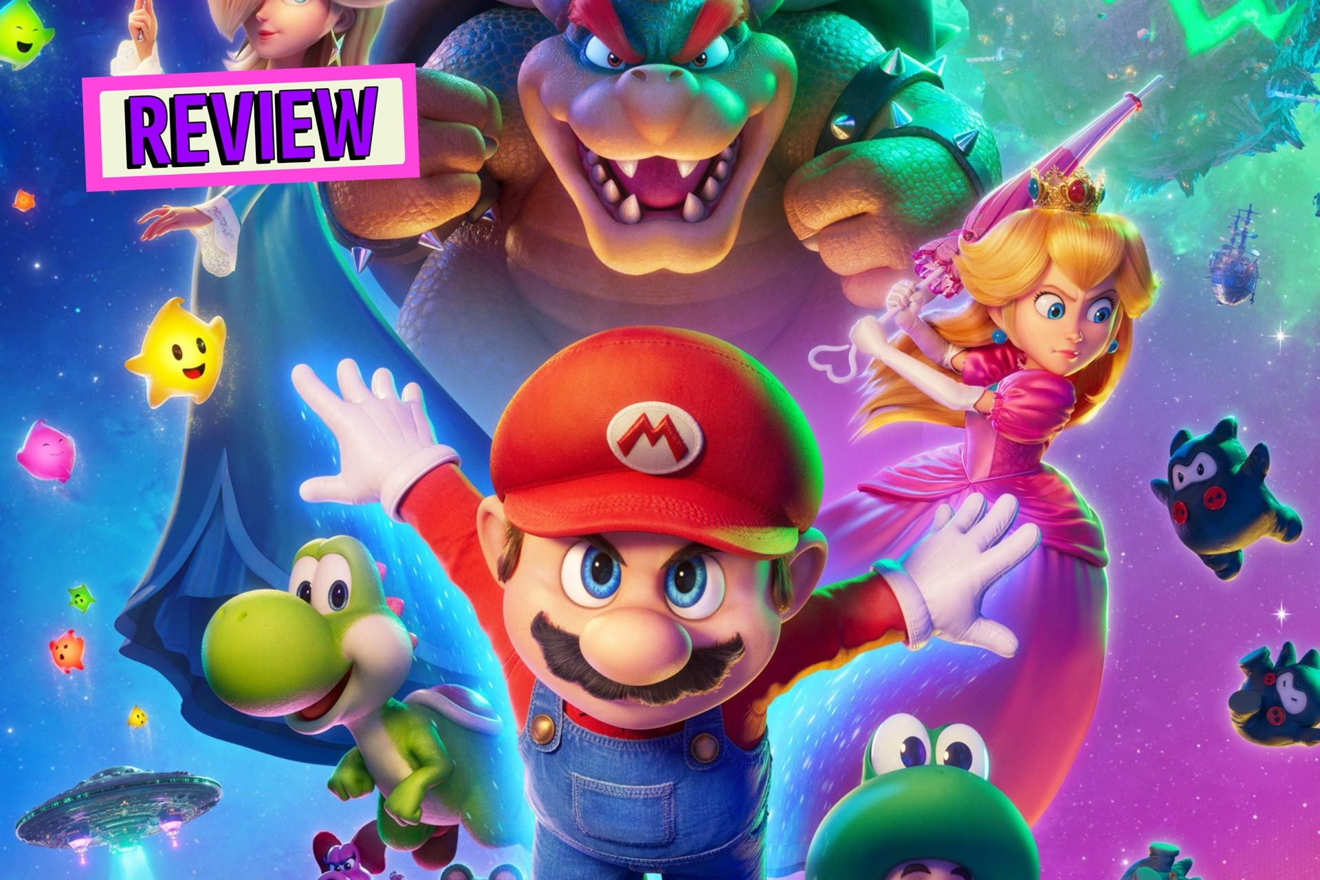 'The Super Mario Galaxy Movie' is now in theaters.
