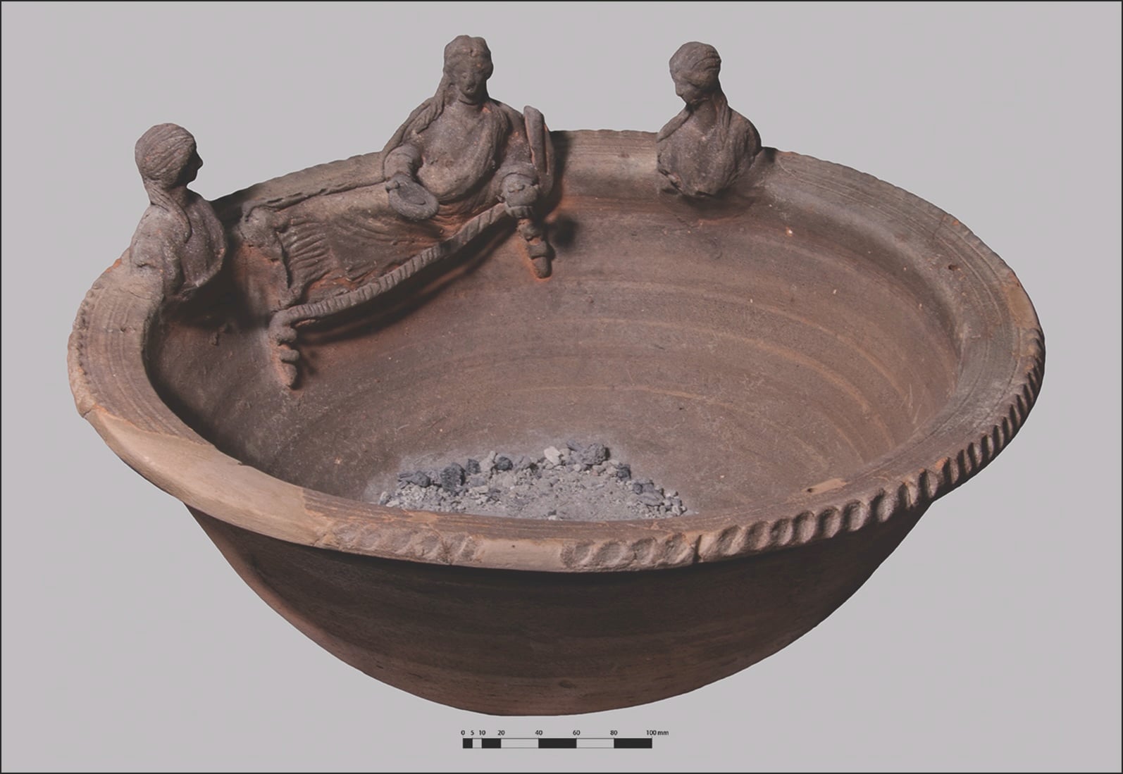 The Censer Or Incense Burner Found At Boscoreale In Pompeii