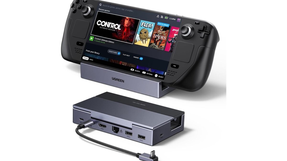 UGREEN Steam Deck Dock Drops Back to a Record Low, Works With ROG