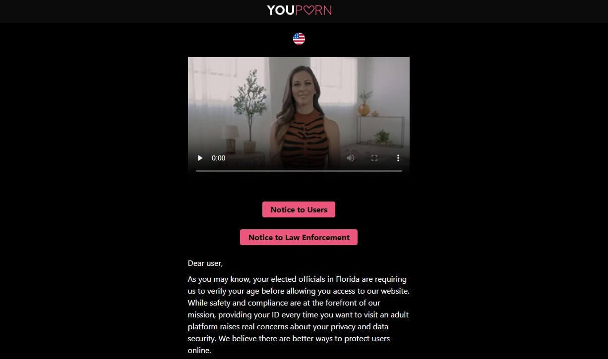 Youporn Florida Error