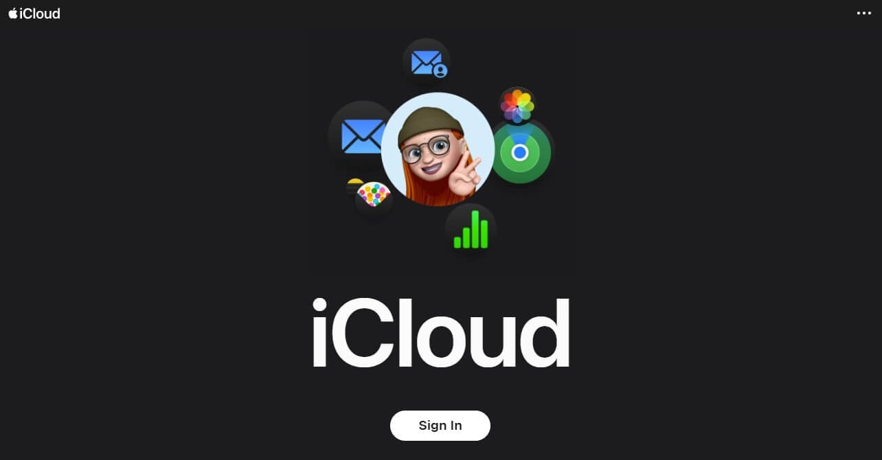 Icloud Home Page