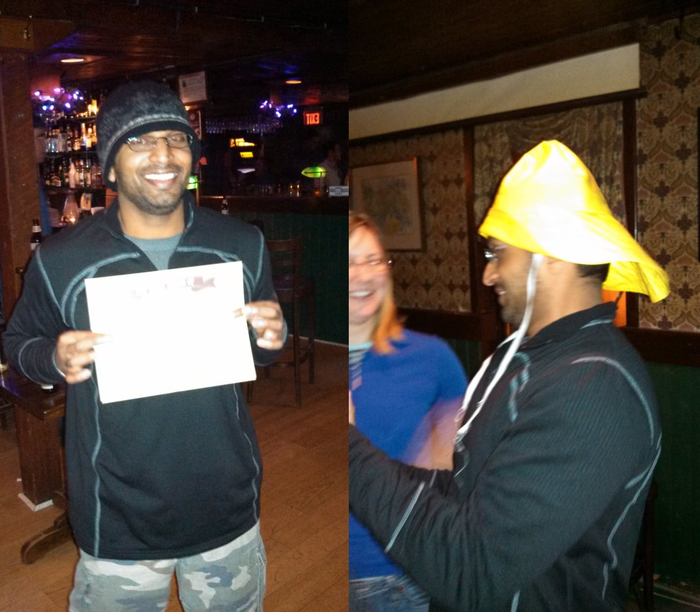 Photos of Kash Patel from Feb. 2013 released by the Iran-linked hacking group Handala.