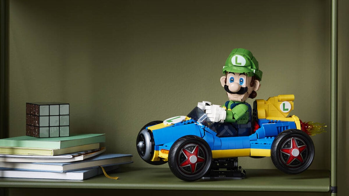 Lego’s New Luigi ‘Mario Kart’ Set Is Begging for a Death Stare Tweak