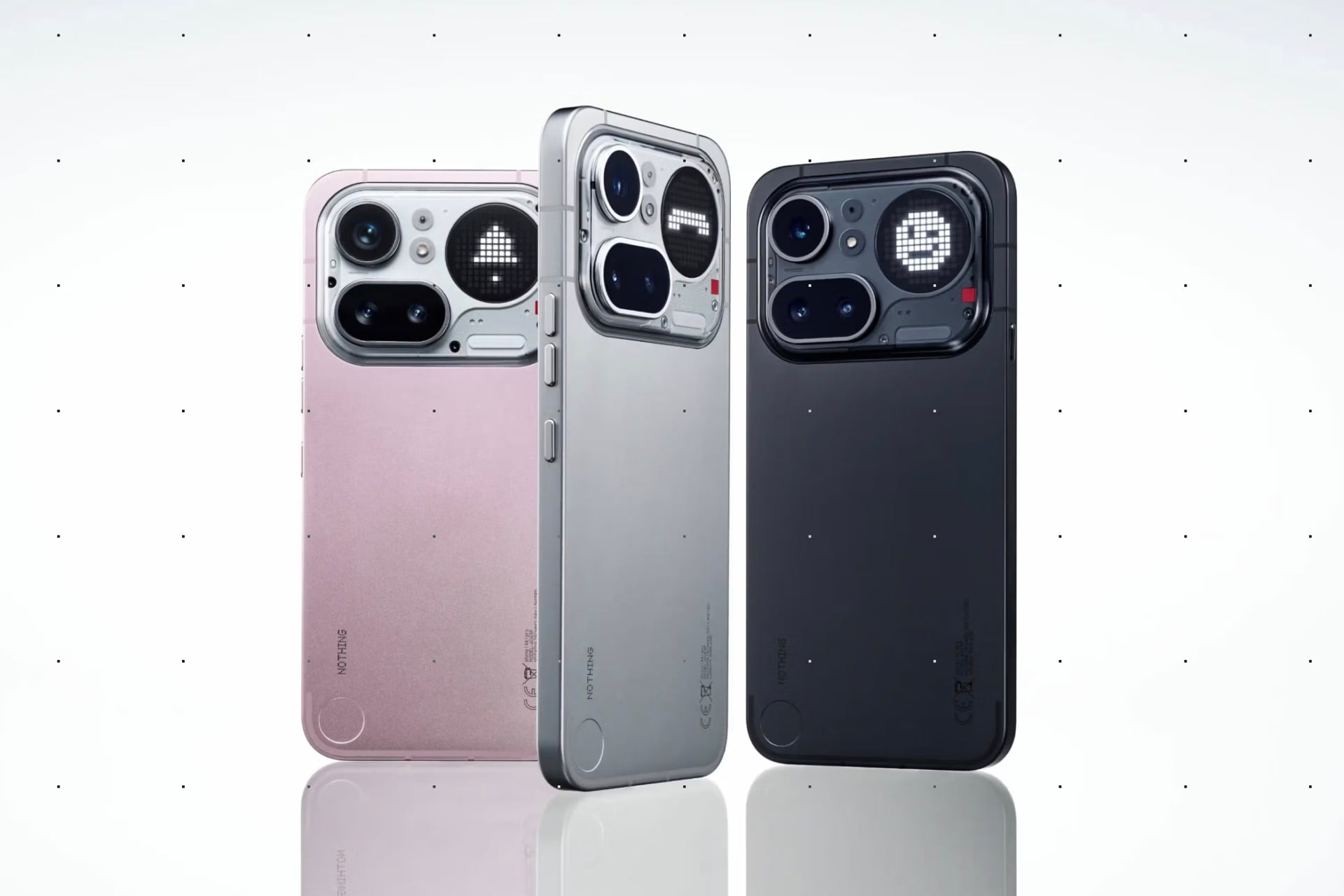 The Nothing 4a Pro is only semi-transparent in the camera island. The body is metal compared.
