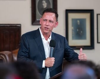 Peter Thiel Speaks At The Cambridge Union