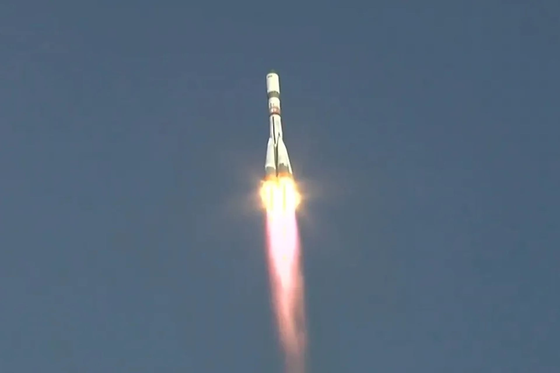 The Progress 94 cargo spacecraft on its way to the ISS on March 22, 2026.