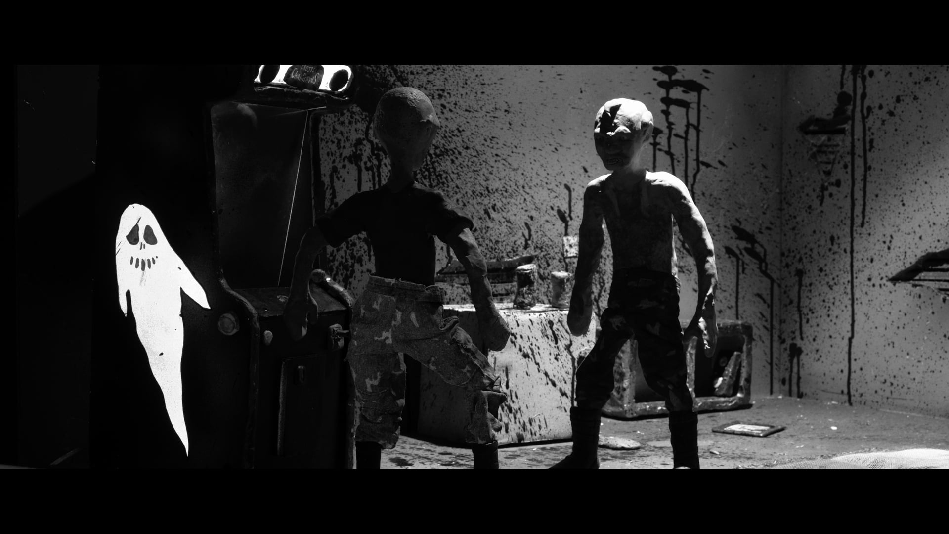 Smiling Friends S3 Ghosts N Chainsaws still of a man and his doppelgänger. 