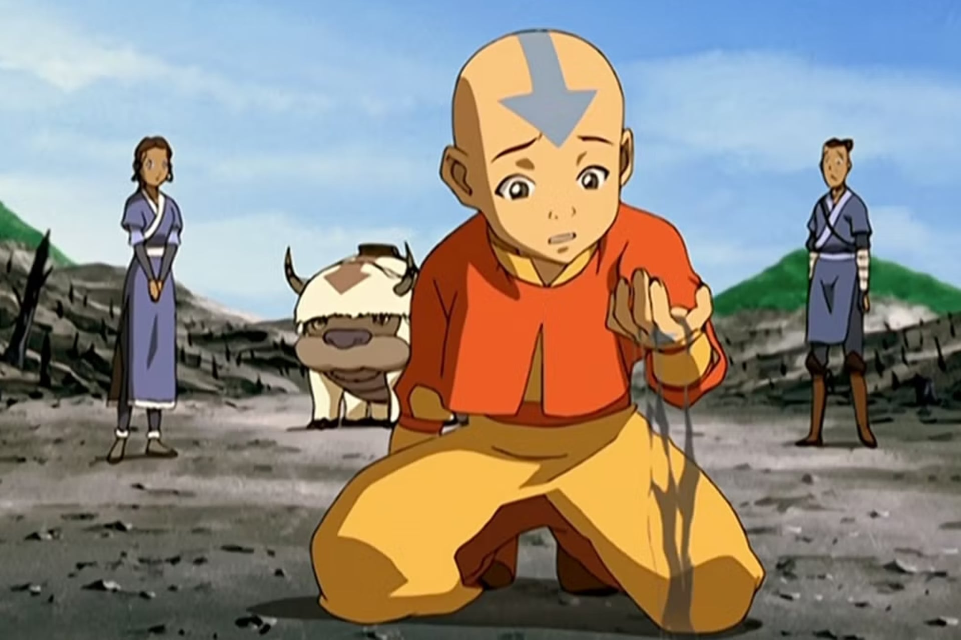 Avatar The Last Airbender Aang Dust